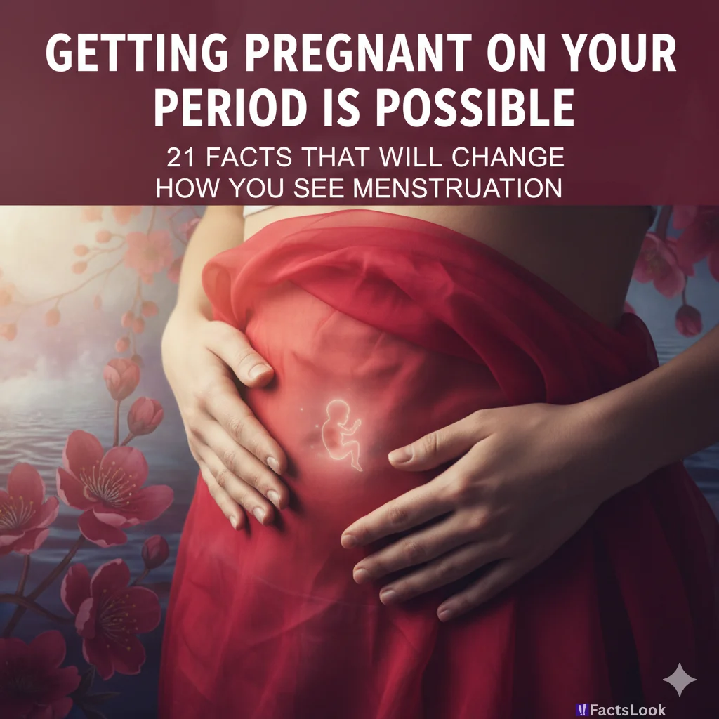 Getting Pregnant On Your Period is Possible. 21 Facts That Will Change How You See Menstruation